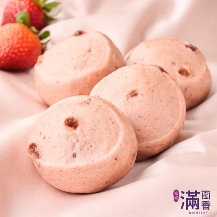 新品【滿面香】愛戀草莓饅頭