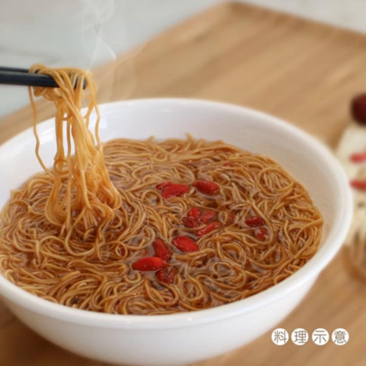 【馬尾絲】黃金雞絲麵-附藥膳調味包