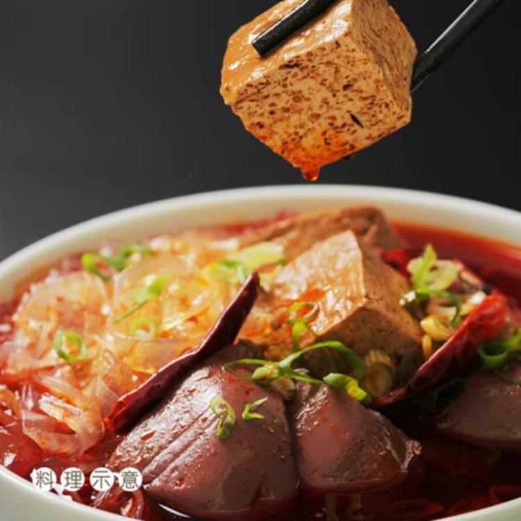 【馬尾絲】深坑麻辣鴨血臭豆腐‧寬粉