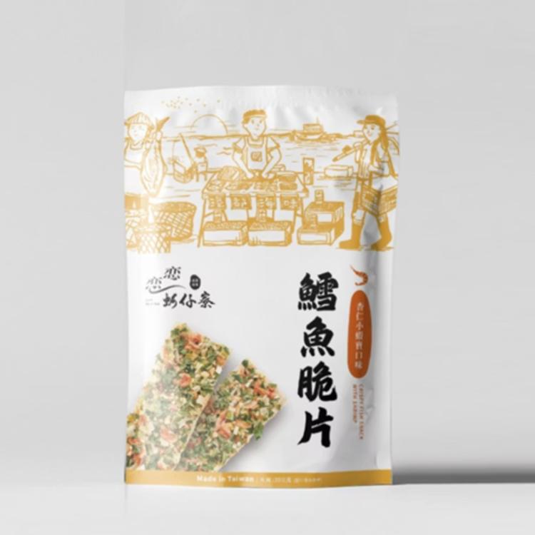 【梓官區漁會】杏仁小蝦寶鱈魚脆片