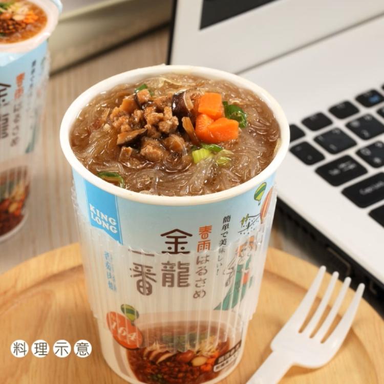 【金龍一番】日式杯冬粉-經典風味-香菇肉燥-(葷食)