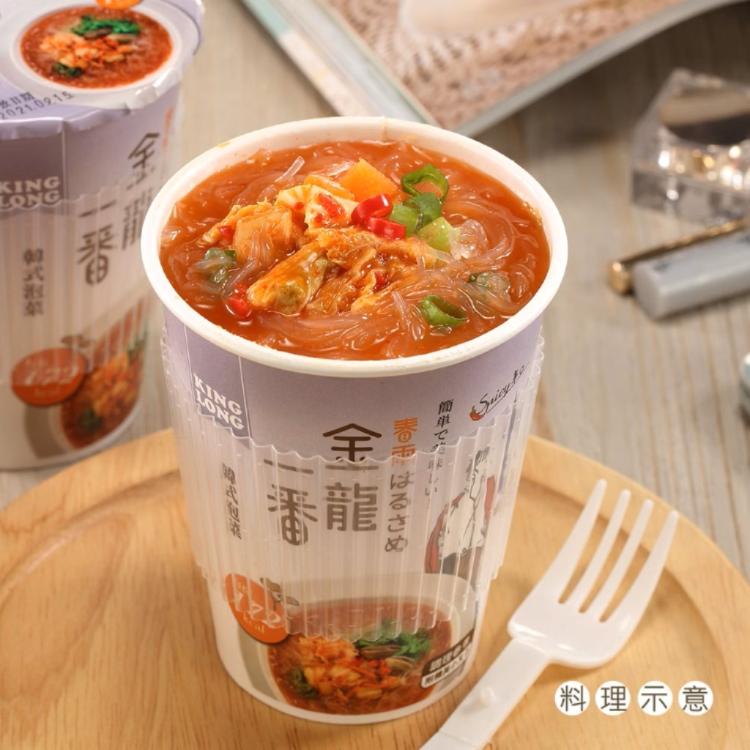 【金龍一番】日式杯冬粉-經典風味-韓式泡菜-(五辛素)
