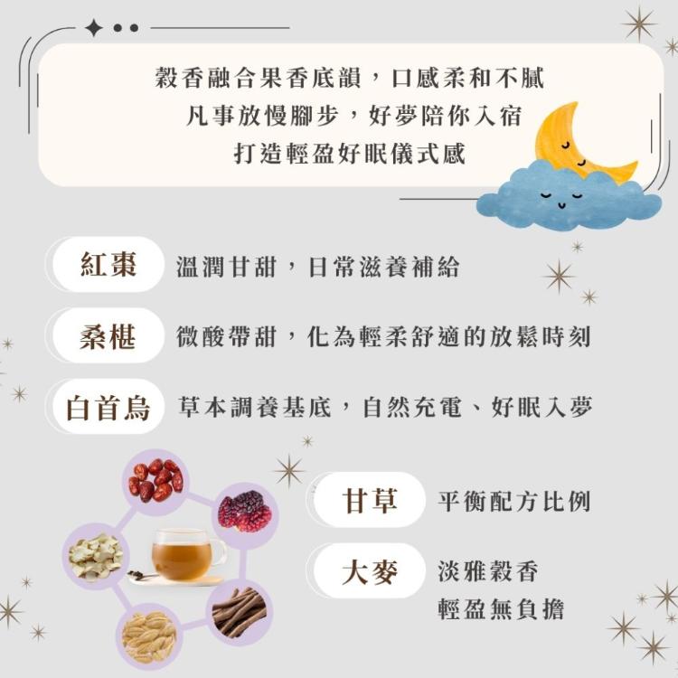 【ShengWen梁時】美夢好眠茶/漢方養生茶