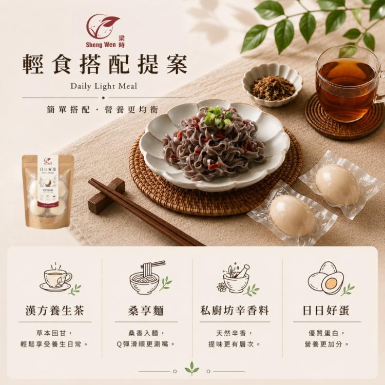 【ShengWen梁時】日日好蛋/原味水煮蛋/白煮蛋/常溫即食蛋/雞蛋/健身/蛋白質