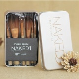 NAKED第三代奢華古銅金12支彩妝刷具鐵盒組 特價：$450