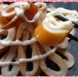 ★熱銷商品～煙燻口味魷魚！！★鮮嫩Q彈～讓你愛不釋手～ 解凍即食,最方便的小零嘴!