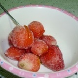 草莓~冰 一公斤 特價：$120