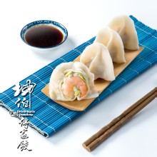 手工水餃–韭黃鮮蝦口味