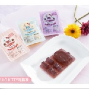 Hello Kitty 造型QQ蒟蒻凍-優格口味（單盒）●大●成●功【團友們用力盧店長單賣】