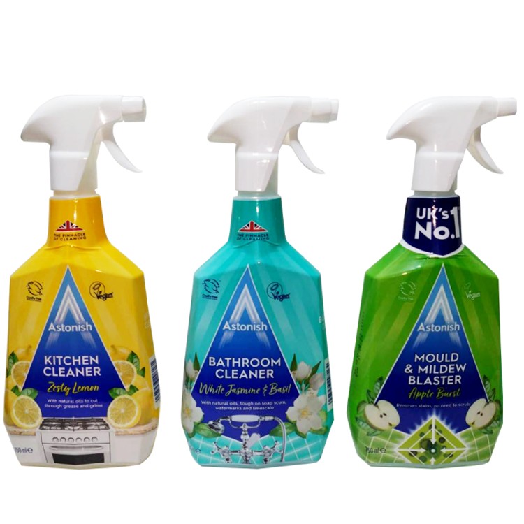 【Astonish】廚房 浴室 除黴去汙清潔劑-任選組合