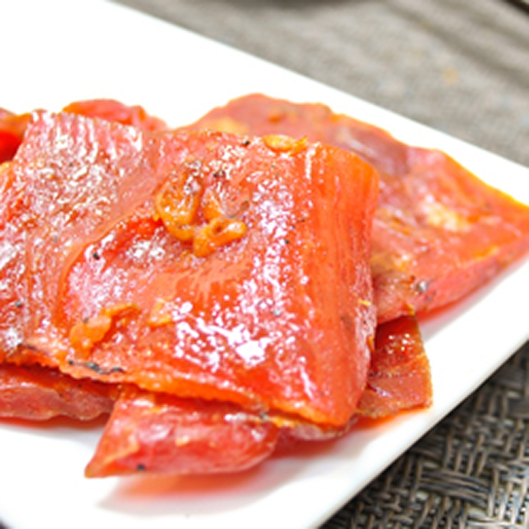 蒜味肉乾