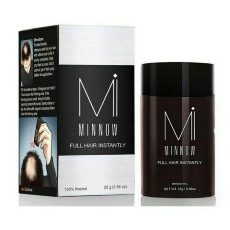 【Minnow】增髮纖維25g 增髮粉 掉髮救星 脫髮救星 假髮纖維