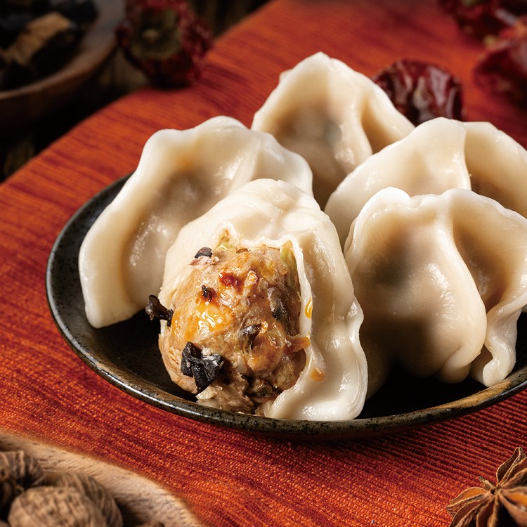 手工水餃–麻辣木耳豬肉口味