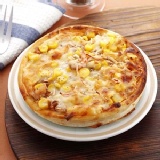 【賀米爾貝果】圓形披薩-海鮮 特價：$23
