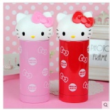 HOLLOKITTY 360ml 不銹鋼保溫杯-紅色
