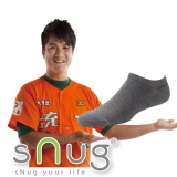 SNUG打擊王潘武雄推薦時尚船襪 有效消除腳臭的比例將近100%