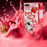 韓國延世草莓牛奶