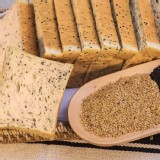 湯種鮮奶亞麻吐司/土司 - 天然酵母