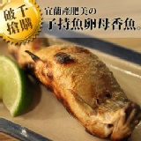 【尋鮮本舖】宜蘭產肥美子持魚卵母香魚。100g/隻