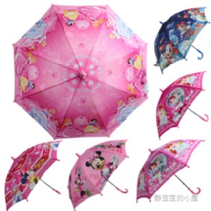 正品迪士尼兒童雨傘 三色可選擇 特價：$220