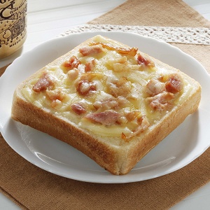 【賀米爾貝果】燻雞絲乳酪厚片吐司