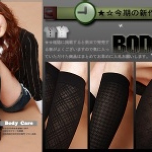 巴帝可爾╭☆°中壓【R43011】300丹尼半透明花紋彈性襪