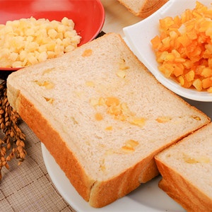 湯種全粒麥柑橘乳酪吐司/土司 - 天然酵母