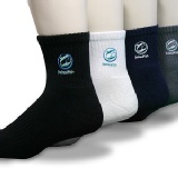 男性款SF02 1/2運動襪.抗菌除臭-藍色