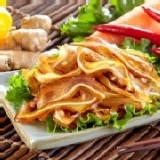 【東海蓮心冰雞腳凍】辣味豬耳朵 (100g/盒) 含運