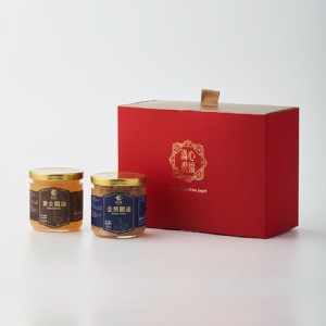 【大拙匠人】頂級鵝油禮盒-黃金鵝油+金蔥鵝油x1瓶