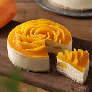 【LS手作甜點】芒果生乳酪(6吋)