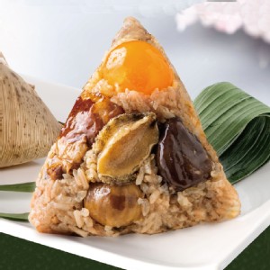 【呷七碗】鮑魚粽 (210g) (6粒/包)