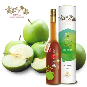 免運!【玄米大吟釀】醋中XO果香青蘋果醋 (嚴選3年) 500ml/瓶