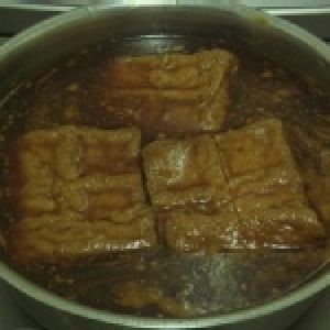 魯現炸4角油豆腐,6塊裝(9折價錢)