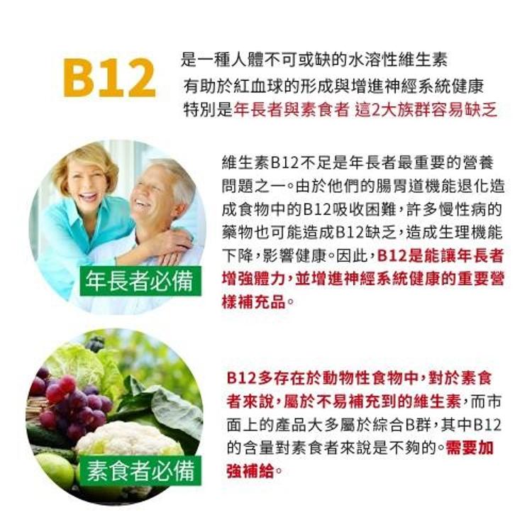 Lovita 愛維他 緩釋型維生素B1素食錠(50mg 添加維生素B12)(0103131)