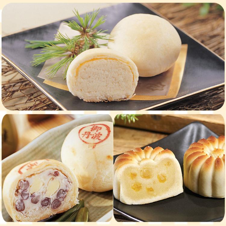 【寶泉】台中百年老店經典月餅-小月餅/御丹波/桃山香柚 中秋月餅送禮 附提袋