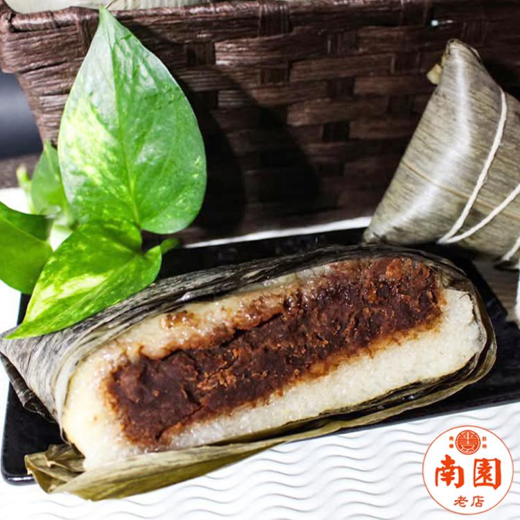 南門市場南園老店 端午拜拜必備鹼粽組合-南園鹼粽、湖州豆沙粽、北部粽