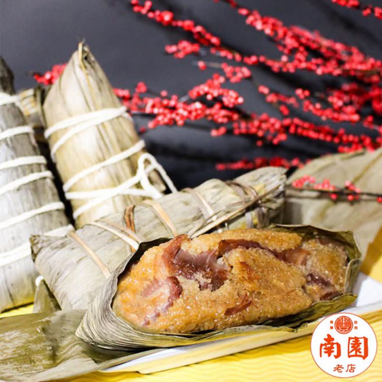 南門市場【南園老店】湖州鮮肉粽5入+湖州豆沙粽5入組合