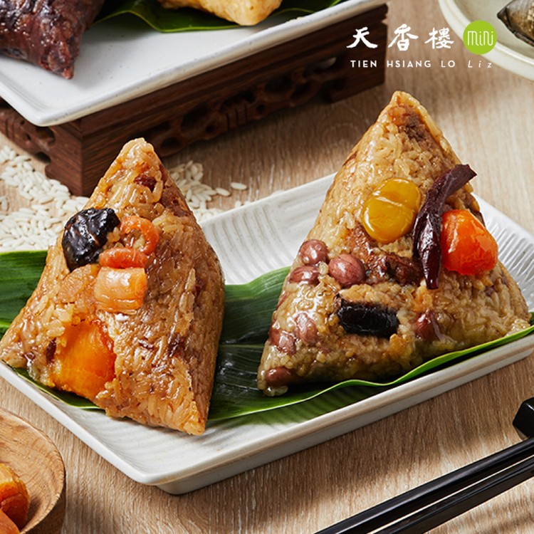 【亞緻餐飲】天香樓mini-麗緻經典粽禮盒(4入)