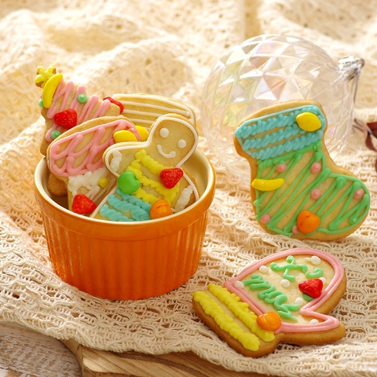 【LS手作甜點】手繪聖誕糖霜餅乾(12入)