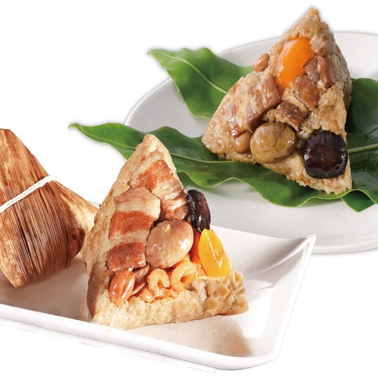 【呷七碗】古早味頂級南北部粽 (210g) (6粒/包)(任選)