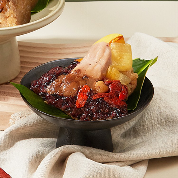 【綠原品蔬食肉粽】臻品飄香粽(桂花珍珠/猴頭菇 任選6入)(全素)