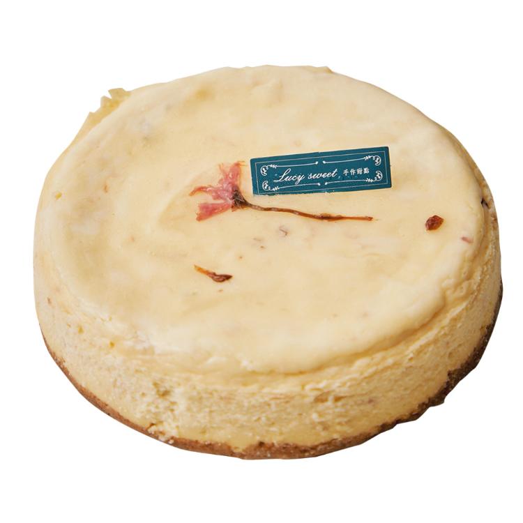 【LS手作甜點】櫻花紐約乳酪蛋糕(8吋)