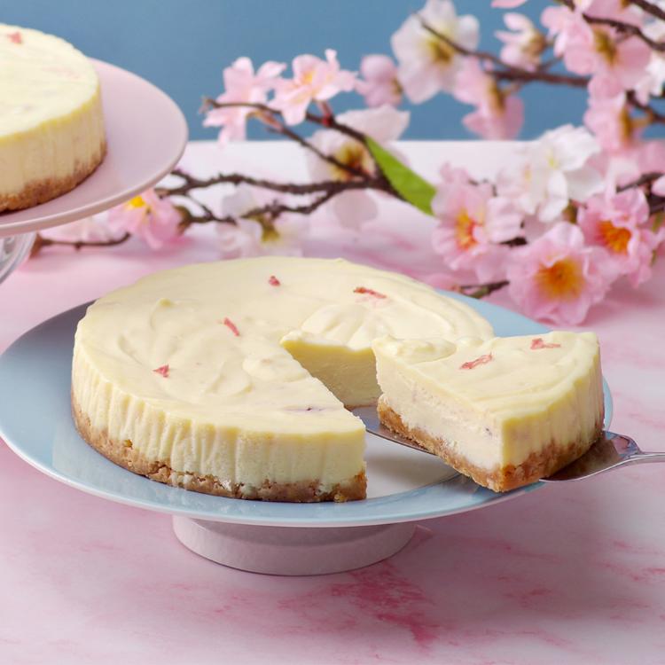 【LS手作甜點】櫻花紐約乳酪蛋糕(8吋)