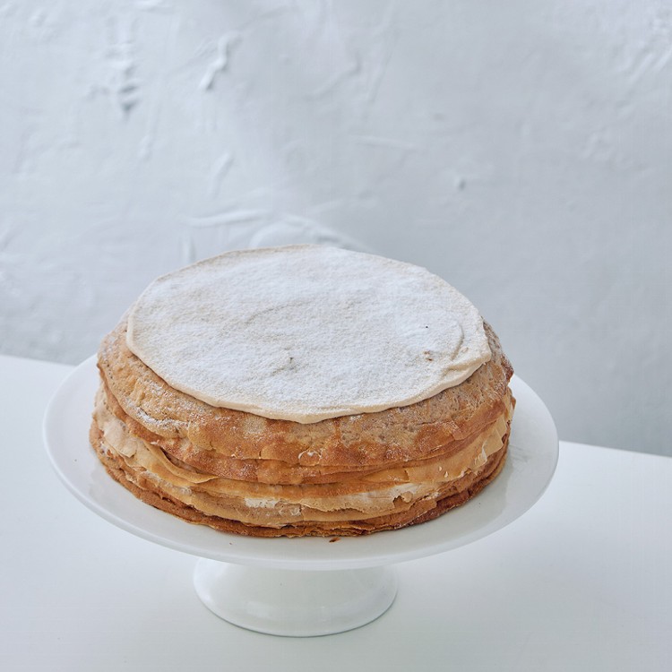 【LS手作甜點】伯爵千層蛋糕(8吋)