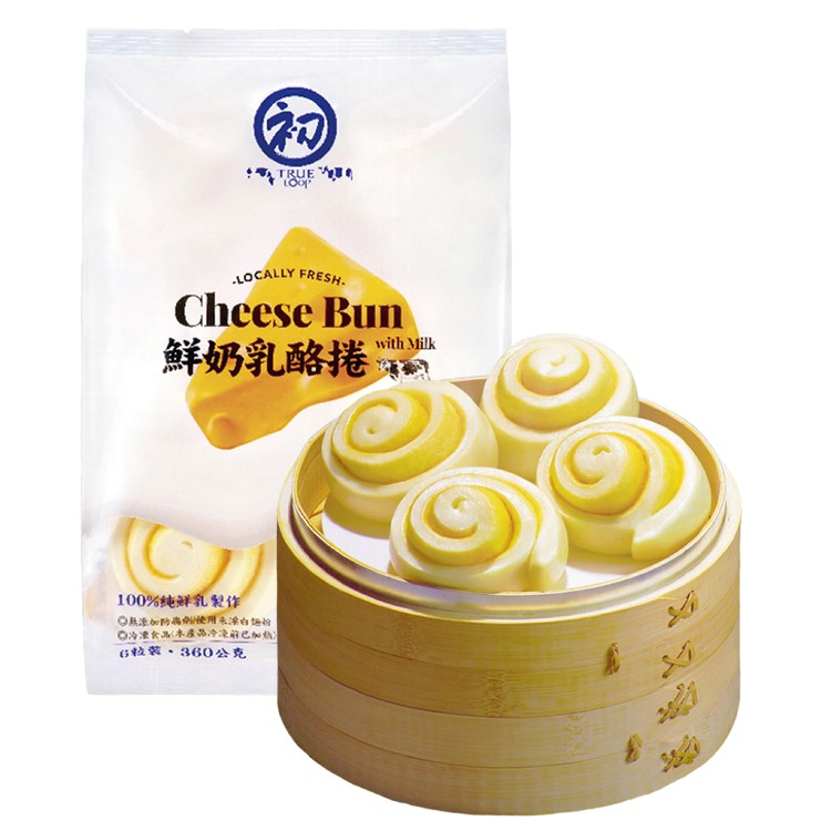 【初鹿牧場】鮮奶乳酪捲(6粒裝)(360g/包)