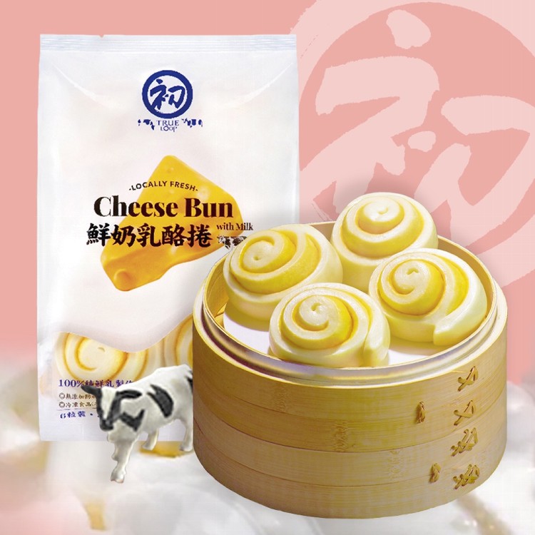 【初鹿牧場】鮮奶乳酪捲(6粒裝)(360g/包)