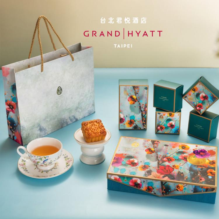 【台北君悅酒店】2026翠蘊華悅中秋月餅禮盒(4入)(附提袋)