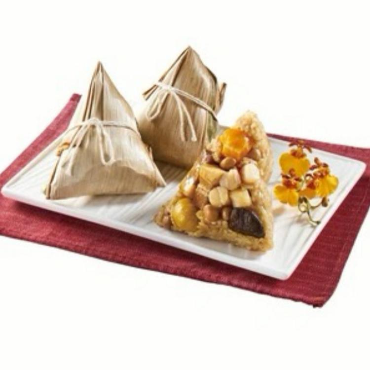 【基食堂】阿基師珍珠干貝粽(4入)(840g)[現貨家常菜]