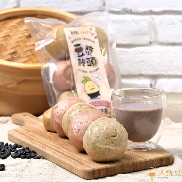 【沐甄豆】香濃Q彈豆漿饅頭